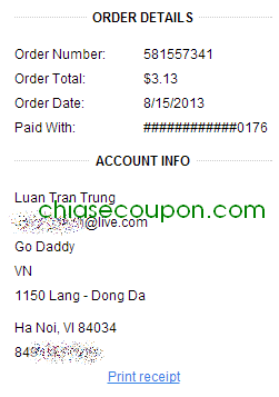 domain 2.05 godaddy