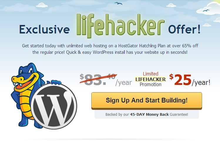 hostgator lifehacker