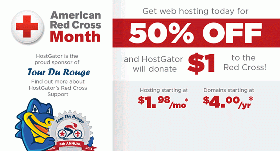 hostgator red cross