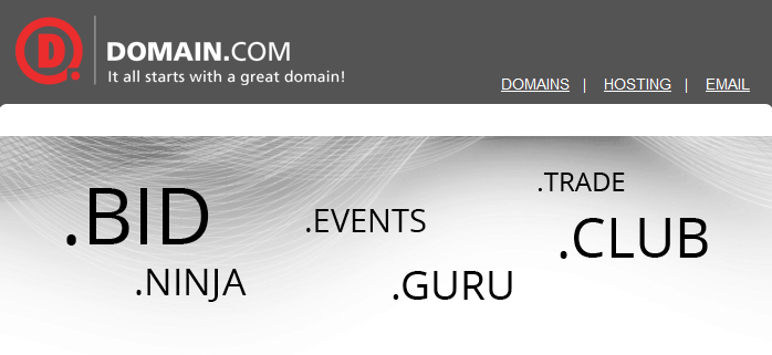 Domain.com giam 25 domain