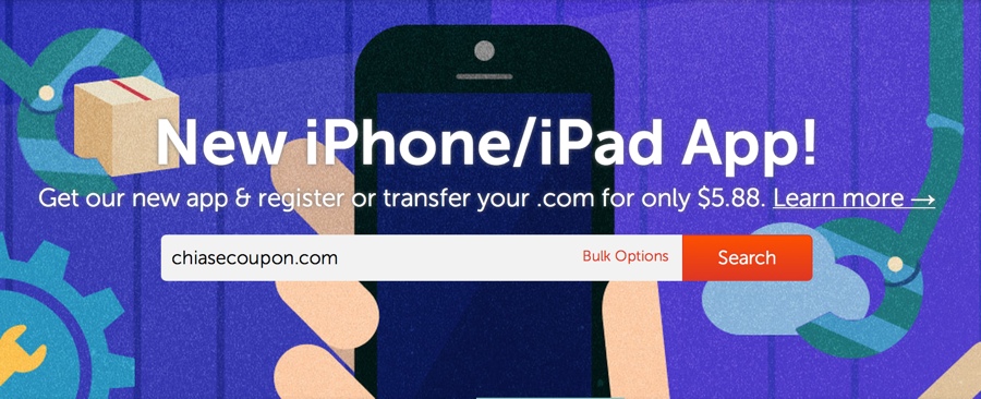 Namecheap New iPhone iPad App