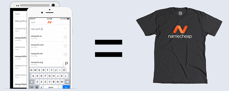 Namecheap T-shirt