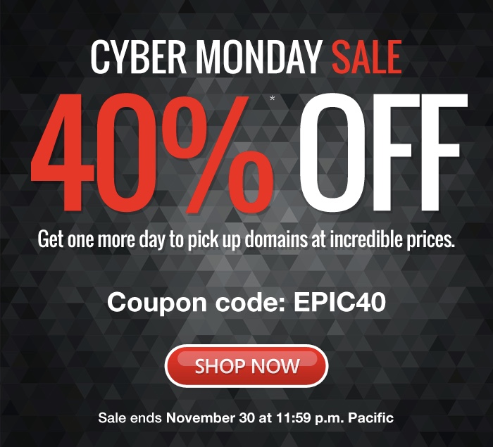 Domain.com Cyber Monday