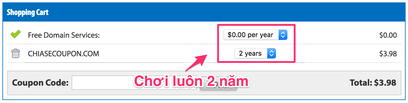 Khuyen mai ten mien 1.99 Netfirms