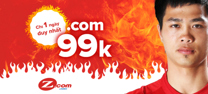 Z.com giam gia ten mien .COM gia 99k